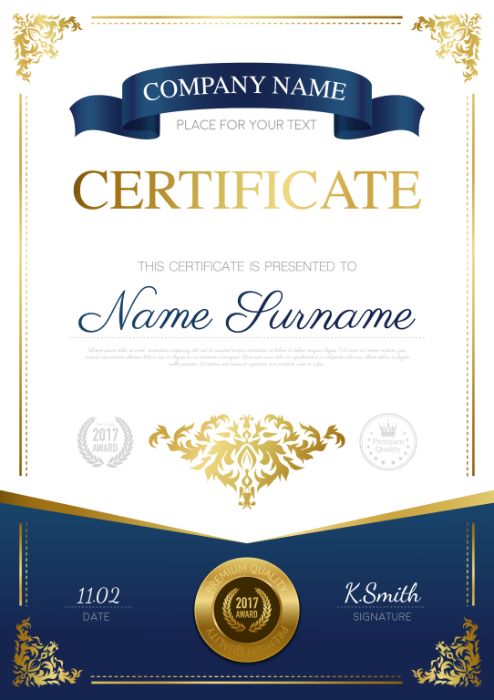 Certification 2019
